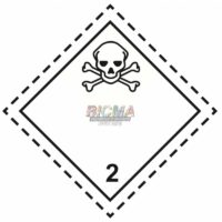 Инф. табло, Класс 2.3 - Токсичные газы