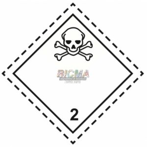 Инф. табло, Класс 2.3 - Токсичные газы