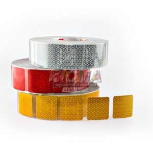 Лента световозвращающая ORALITE VC104+ Rigit Grade - СЕГМЕНТИРОВАННАЯ (для тентов)