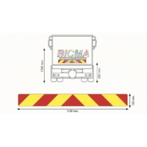 Задние опознавательные знаки для грузовика - RF 70.01