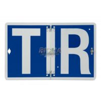 Табличка TIR - вертикальный  сгиб