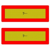Задние опознавательные знаки для прицепов - RF 70.01